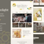 Mua Sunlight - Charity and Volunteer Elementor Template Kit giá rẻ