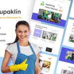 Tải Supklin - Cleaning Service Business Elementor Template Kit mới nhất