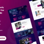 Tải Sybergad - Cybersecurity Services Elementor Template Kit mới nhất