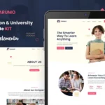 Mua Tarumo - Education & University Elementor Template Kit giá rẻ