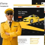 Mua Taxitema - Taxi Drivers Business Template Kit giá rẻ