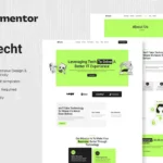 Tải Techt - IT Solutions & Services Company Elementor Template Kit mới nhất