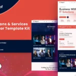 Tải Tekprof - IT Solution & Technology Elementor Template Kit mới nhất