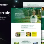 Mua Terrain - Landscape & Gardening Elementor Template Kit giá rẻ
