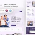 Tải Theycare - Home Care Services Elementor Template Kit mới nhất
