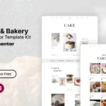 Tải Tiffa - Cake & Bakery Elementor Template Kit mới nhất
