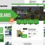 Mua Trisolaris - Solar & Renewable Energy Elementor Template Kit giá rẻ