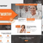 Mua Trustworthy - Virtual Assistant Business Elementor Template Kit giá rẻ