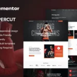 Tải Uppercut - Boxing School & Martial Arts Elementor Pro Template Kit mới nhất