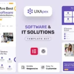 Tải UXApex – IT Solutions & Services Company Elementor Template Kit mới nhất