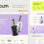 Tải Valiburn - Vape & E-Cigarettes Store Elementor Template Kit mới nhất
