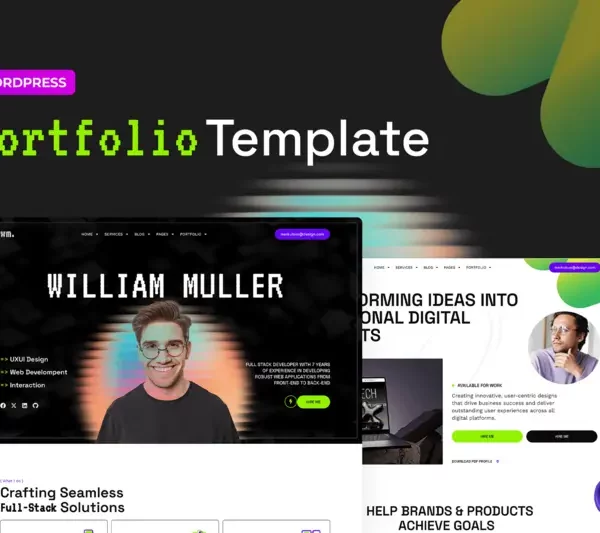Tải Vectra – Developer Portfolio Elementor Pro Template Kit mới nhất