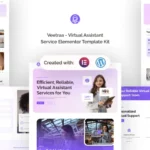 Tải Veetraa - Virtual Assistant Service Elementor Template Kit mới nhất
