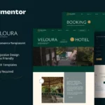 Tải Veloura - Hotel Resort Elementor Template Kit mới nhất