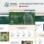 Mua VerdeScape - Landscaping & Garden Care Elementor Pro Template Kit giá rẻ