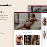 Tải Vintina – Lingerie & Underwear Store Elementor Template Kit mới nhất