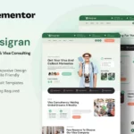 Tải Visigran - Immigration & Visa Consulting Elementor Template Kit mới nhất