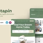 Tải Vistapin - Real Estate Agent Elementor Template Kit mới nhất