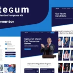 Mua Votegum - Candidate Election Elementor Template Kit giá rẻ