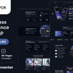 Tải Voxpor - Business & Finance Startup Elementor Template kit mới nhất