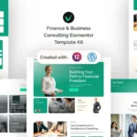 Vynance - Finance & Business Consulting Elementor Template Kit