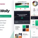 Tải Wally - Wealth Management Elementor Pro Template Kit mới nhất