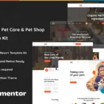 Mua Wanzor - Pet Care & Pet Shop Elementor Pro Template Kit giá rẻ