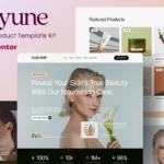 Mua Wayune - Beauty Care Product Elementor Template Kit giá rẻ