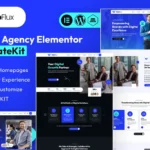 Tải WebFlux - Digital Agency Elementor Template Kit mới nhất