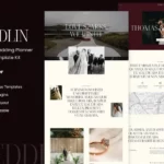 Tải Weddlin - Wedding & Wedding Planner Elementor Template Kit mới nhất