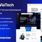 Mua WiaTech - IT Services & Development Elementor Template Kit giá rẻ
