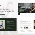 Mua Wiper - Cleaning Services Elementor Template Kit giá rẻ