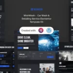 WishWash - Car Wash & Detailing Service Elementor Template Kit