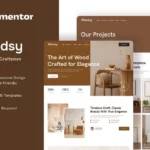 Tải Woodsy - Carpenter & Craftsman Elementor Template Kit mới nhất