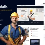 Tải Wotafix - Plumbing Service Elementor Template Kit mới nhất