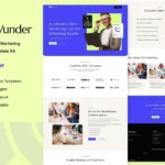 Mua Wunder - SEO & Digital Marketing Elementor Template Kit giá rẻ