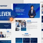 Tải Zeeleven - Call Center & Support Company Elementor Template Kit mới nhất