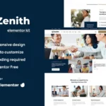 Tải Zenith - Investment & Business Opportunity Elementor Template Kit mới nhất