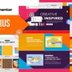 Tải Zenius - Colorful Branding Agency Elementor Template Kit mới nhất