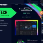Tải Zentech - Mobile App & Fintech Startup Elementor Template Kit mới nhất