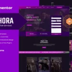 Tải Zephora - Bar & Night Club Services Elementor Template Kit mới nhất