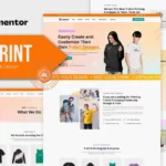 Tải Zeprint - Print T-shirt & Design Elementor Pro Template Kit mới nhất