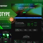 Mua Zerotype - Technology & Software Company Elementor Template Kit giá rẻ