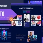 Tải Zetto - Podcast & Streaming Production Elementor Template Kit mới nhất