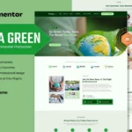 Tải Zona Green - NGOs Environmental Protection Elementor Template Kit mới nhất