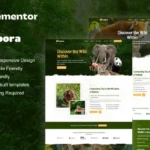 Tải Zoora - Safari & Zoo Elementor Pro Template Kit mới nhất