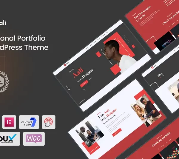 Mua Aali - Personal Portfolio WordPress Theme giá rẻ