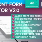 Mua ACF Front Form for Elementor Page Builder giá rẻ