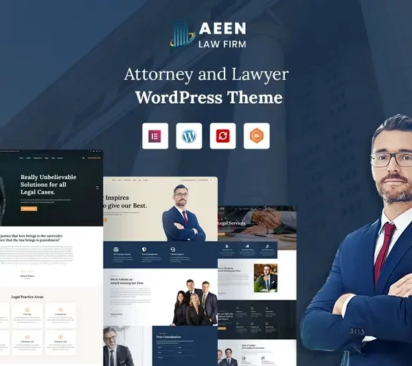 Mua Aeen - Attorney and Lawyer WordPress Theme giá rẻ