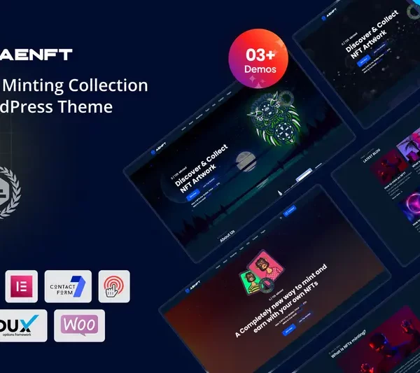Mua Aenft - NFT Minting Collection WordPress Theme giá rẻ